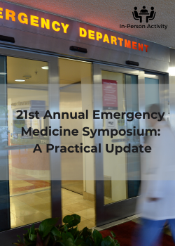 21st Annual Emergency Medicine Symposium: A Practical Update Banner